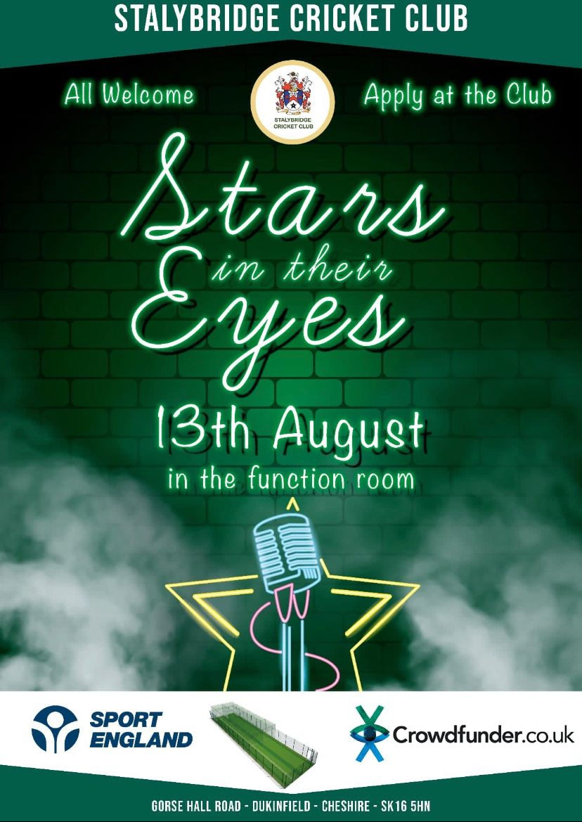Poster advertising Stars in their Eyes competition